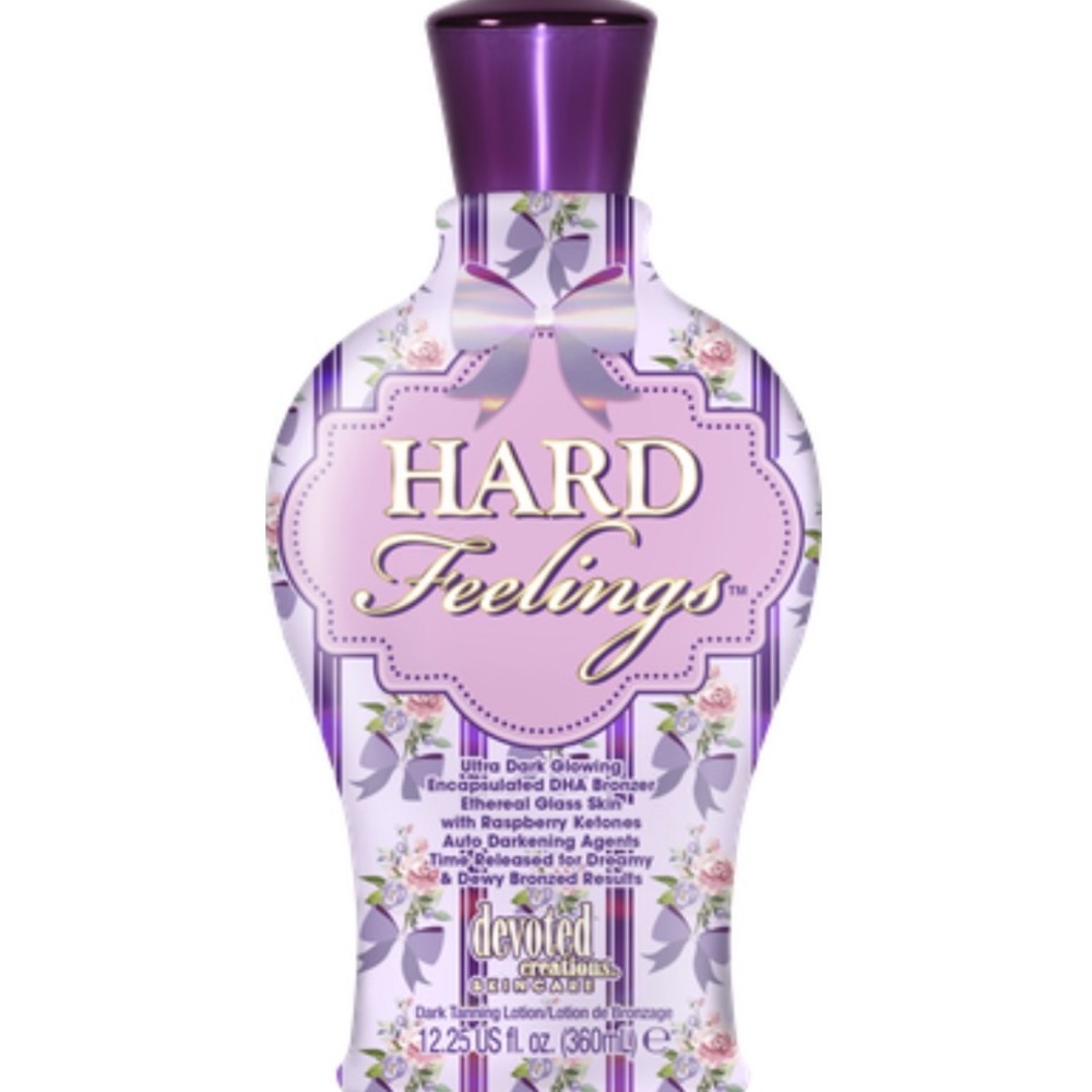 Devoted Creations Hard Feelings Purple Tanning Lotion